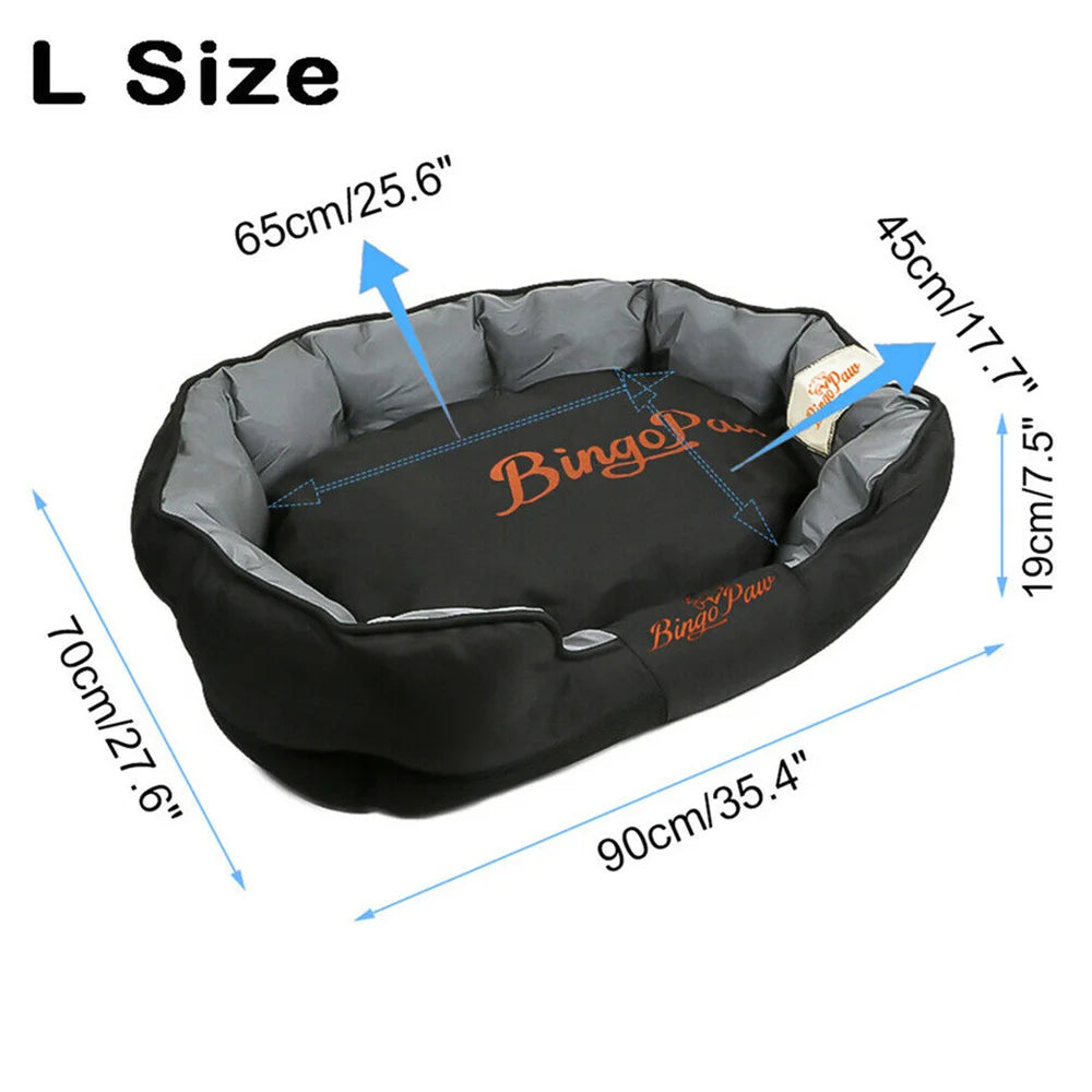 BORWART CN Orthopedic Waterproof Dog Bed Sofa Mat With Removable Cover