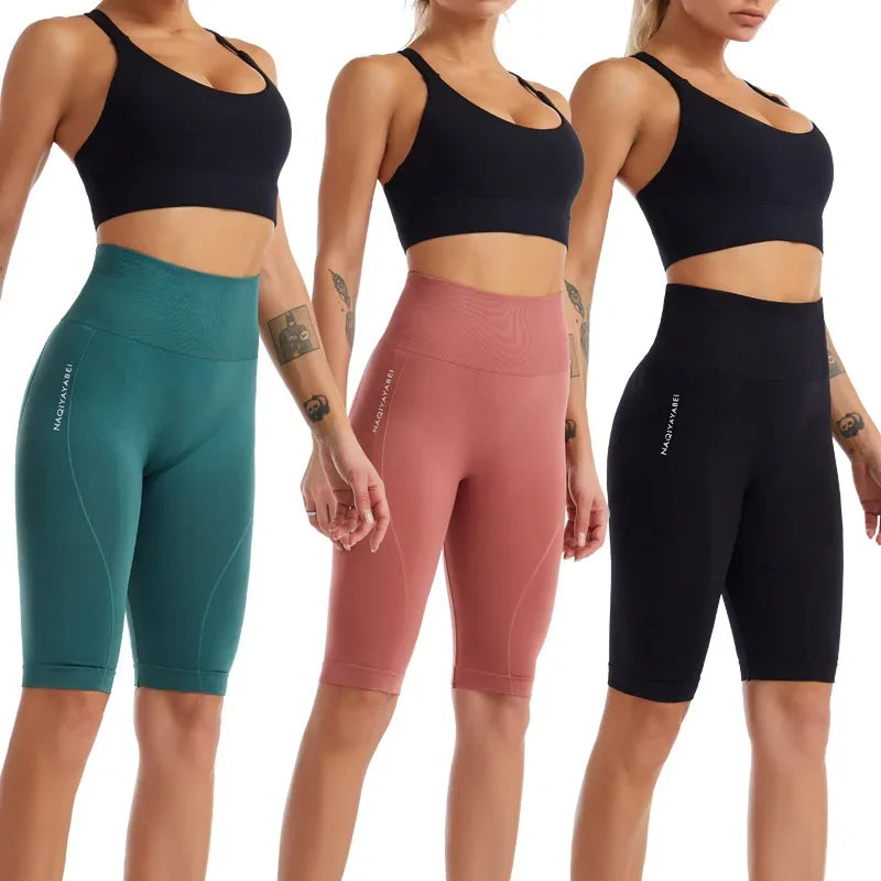 Women's High Waist Yoga Pants Body Sculpting Breathable Quick Dry