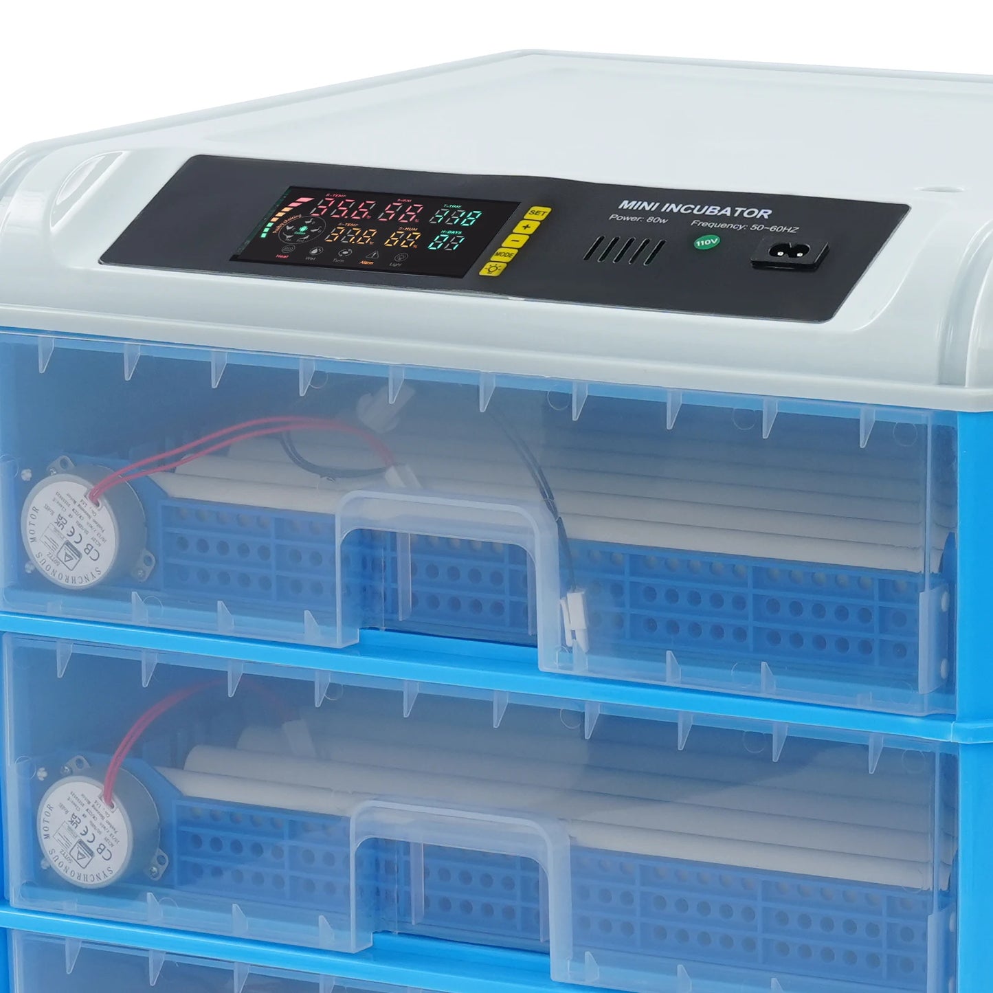 Bymaocar 200 To 240 Egg Incubators With Temperature Humidity Control
