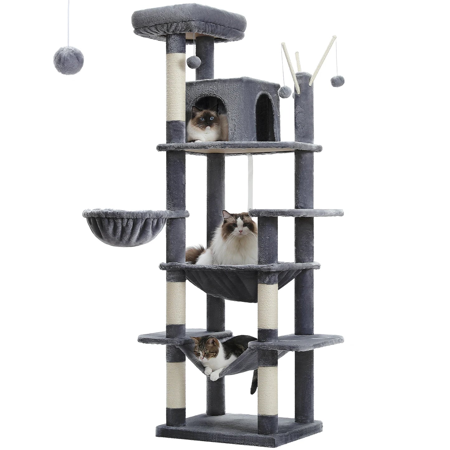PAWZ Road Cat Tree Tower For Indoor Cats