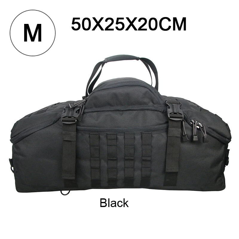 LQARMY Tactical Travel Bag Molle Duffle For Camping