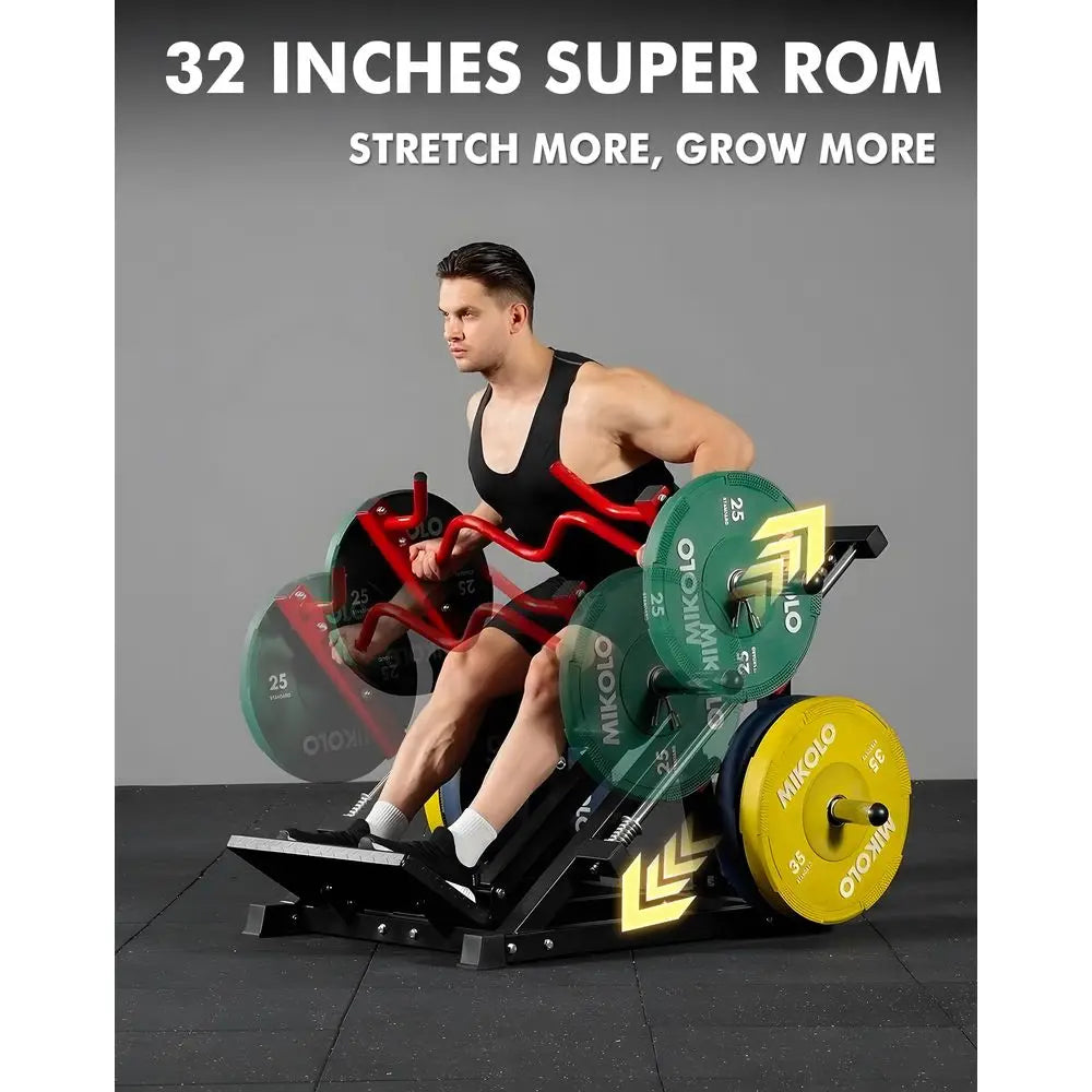YTYIN Linear Row Machine For Back Workout And LAT Training