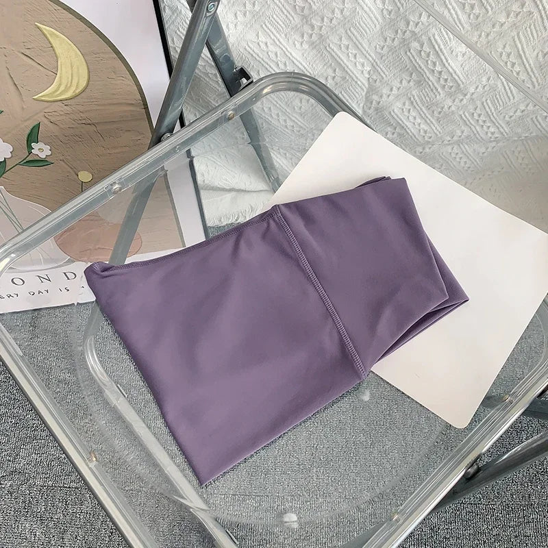Zhumu Gym Yoga Leggings High Waist Breathable Quick Dry Women