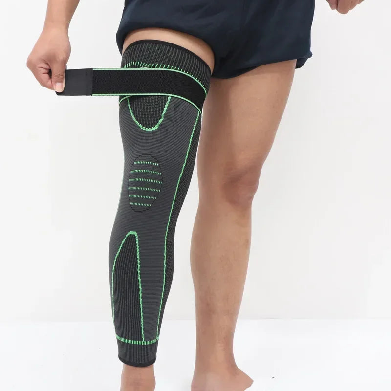 Arthritis Relief Knee Support Sleeve Long Compression Pad For Running And Sports