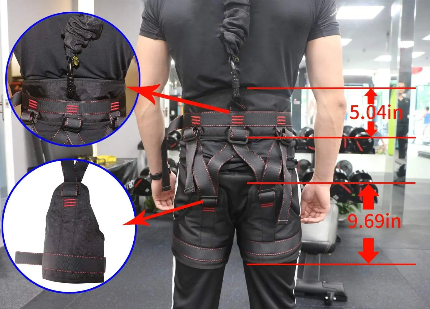 Heavy Duty Yoga Resistance Band For Home Gym And Pilates