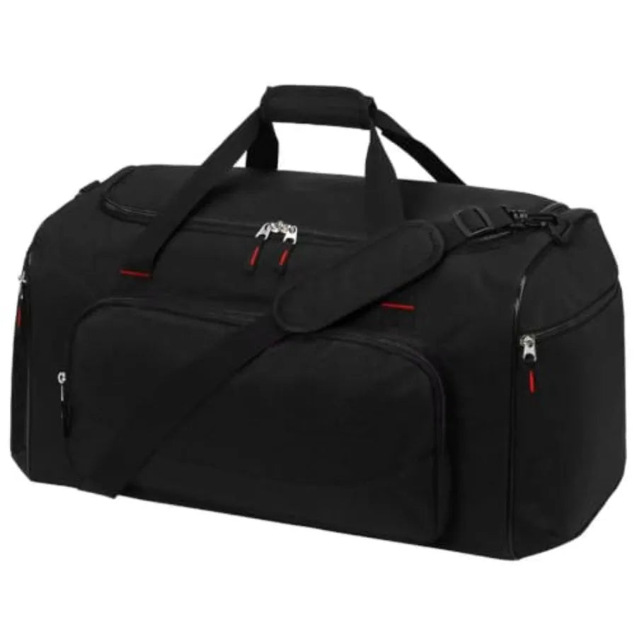 Nylon Gym Duffle Bag Heavy Duty With Multiple Pockets