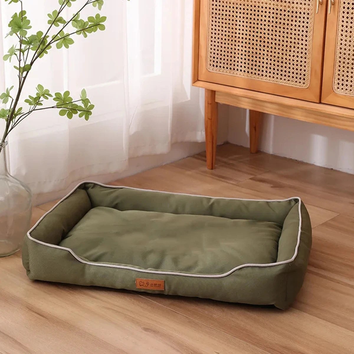 Four Season Square Dog Bed For Dogs Waterproof, Durable