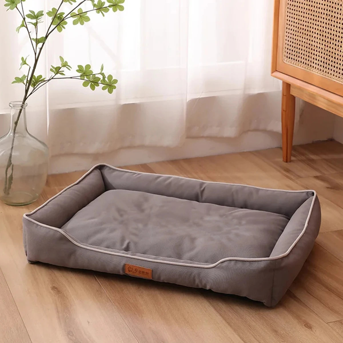 Four Season Square Dog Bed For Dogs Waterproof, Durable