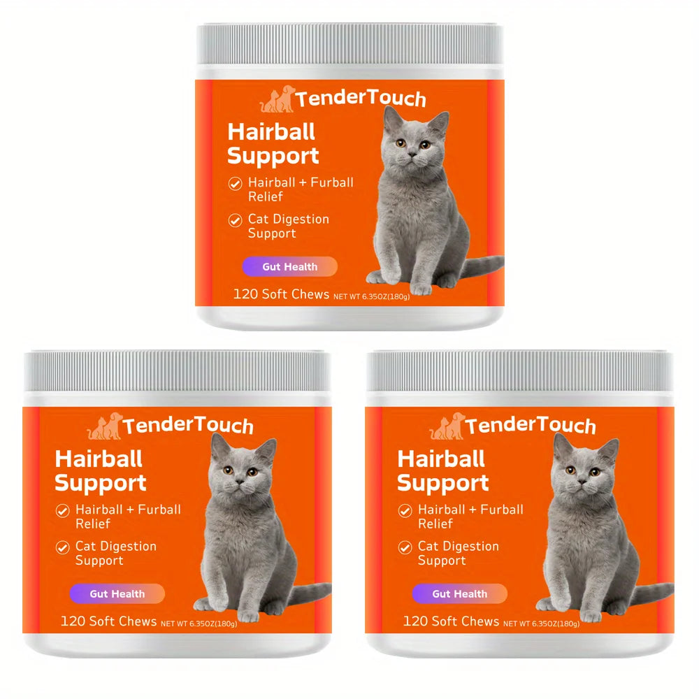 Cat Hairball Support Chews