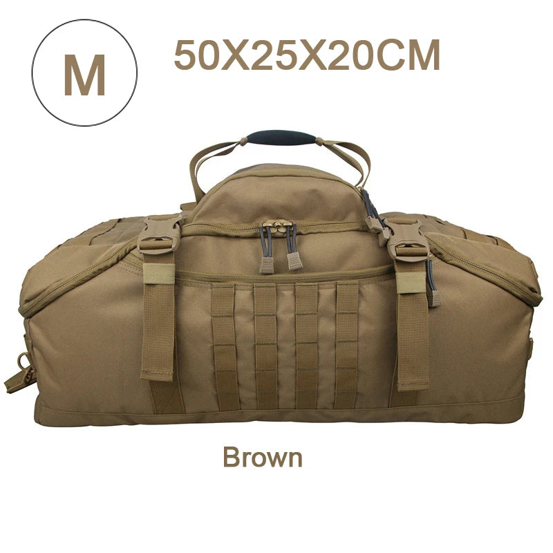 LQARMY Tactical Travel Bag Molle Duffle For Camping