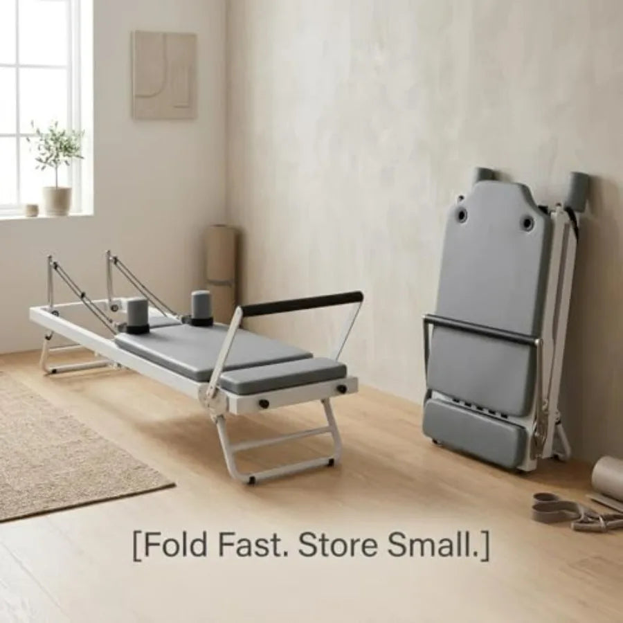 Pilates Bed Reformer With Shoulder Pads And Headrest