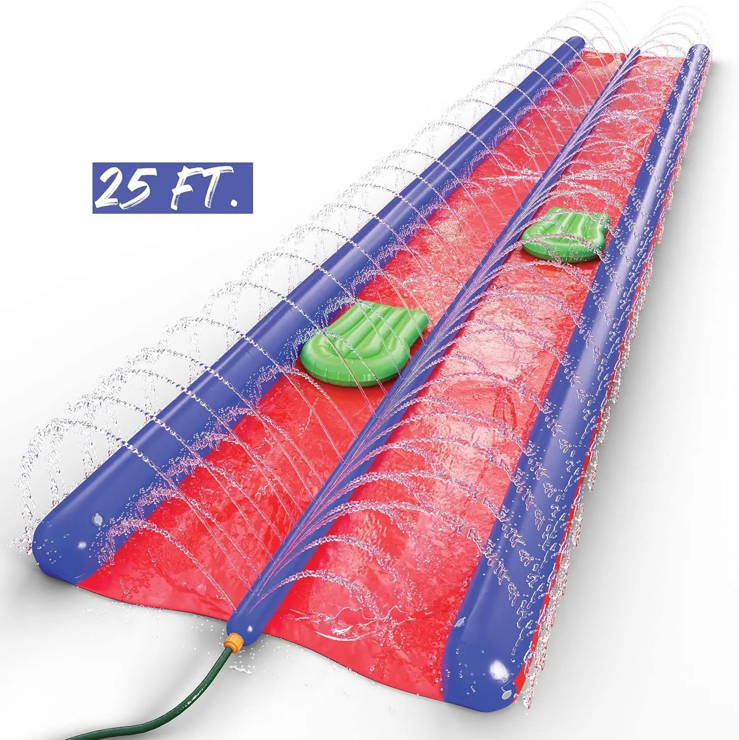 Kids Waterslide With Sprinkler And Inflatable Boards