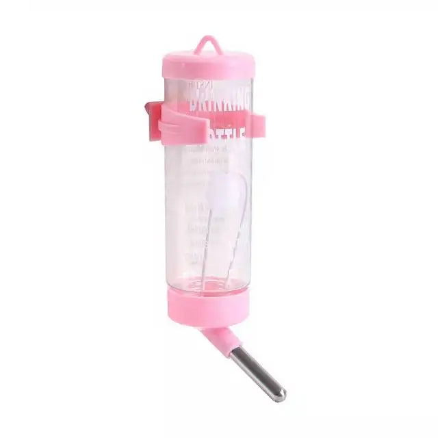 Plastic Hamster Drinker Water Bottle Dispenser Hanging For Small Pets