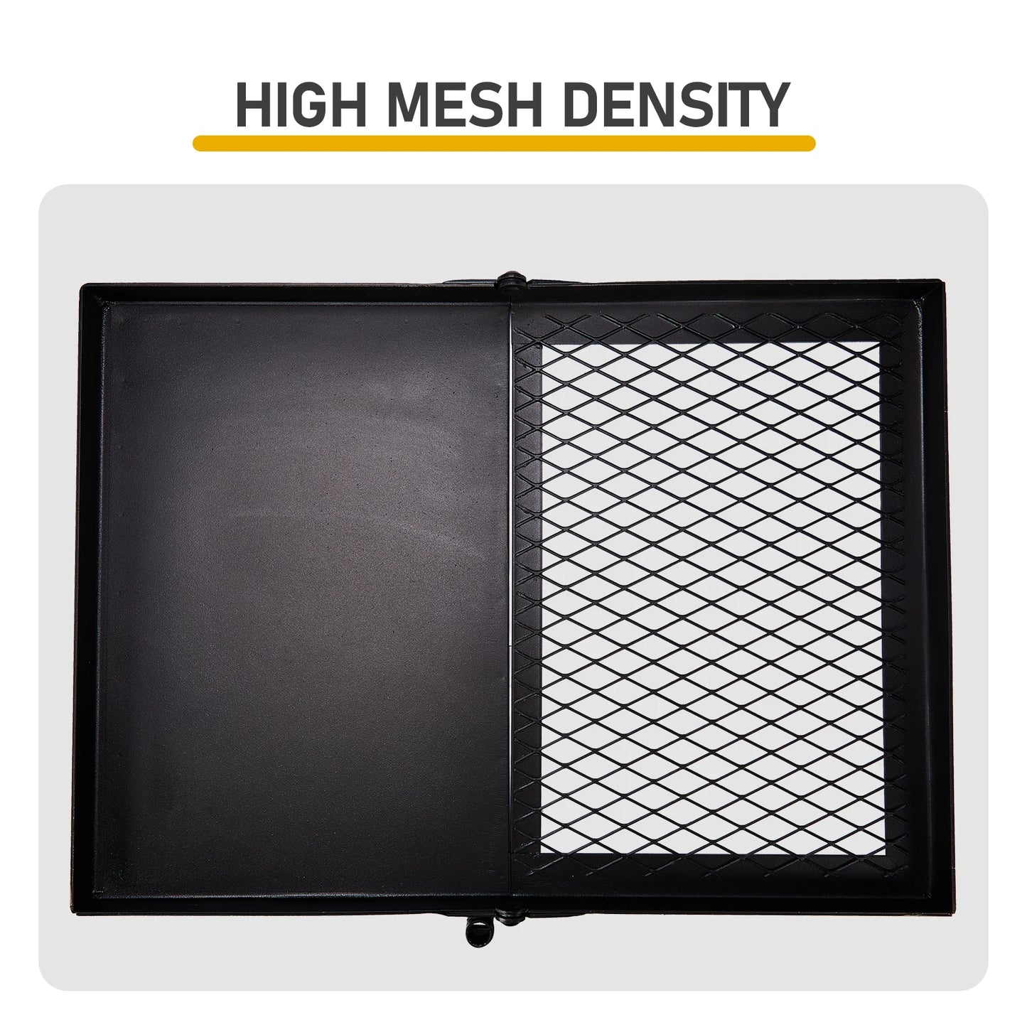 Folding Swivel Campfire Grill Portable Cooking Grate For Fire Pit
