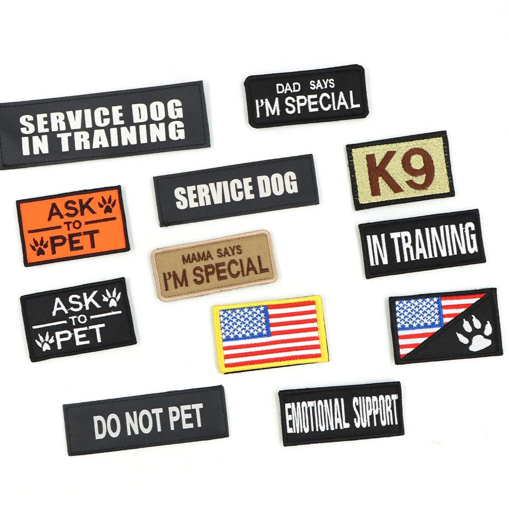 Military Large Dog Harness Vest Set For Malinois Training Accessories