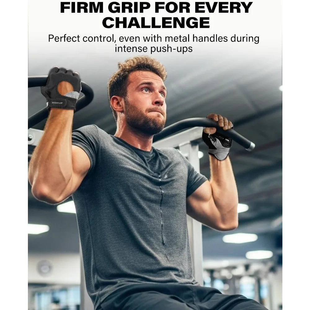 Premium Workout Gloves With Enhanced Grip And Wrist Support For Gym