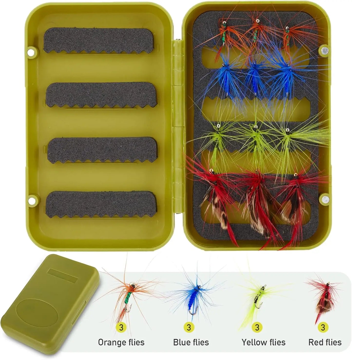 Carbon Fiber Fly Rod and Reel Combo Starter Kit