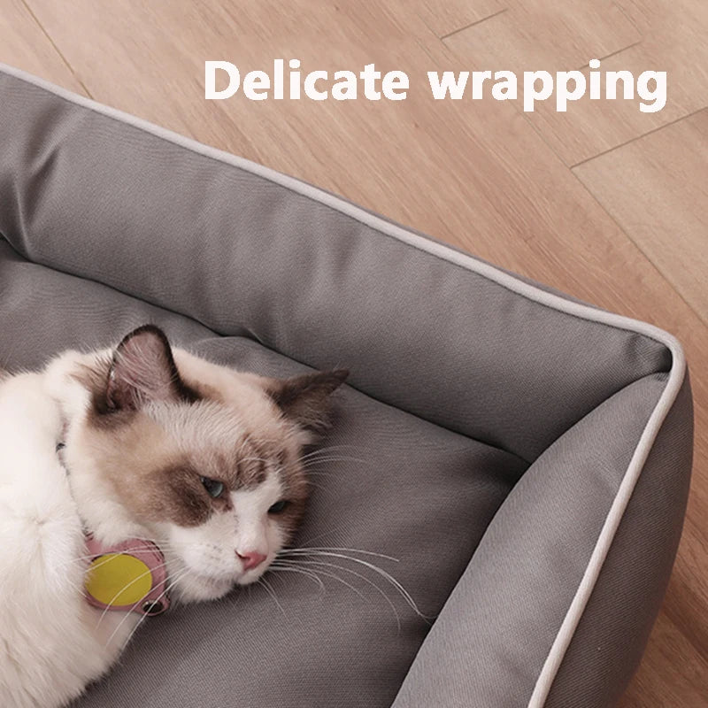 Four Season Square Dog Bed For Dogs Waterproof, Durable