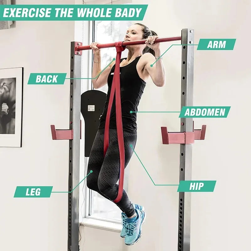 Resistance Bands And Hanging Training Strap For Home Gym Workouts