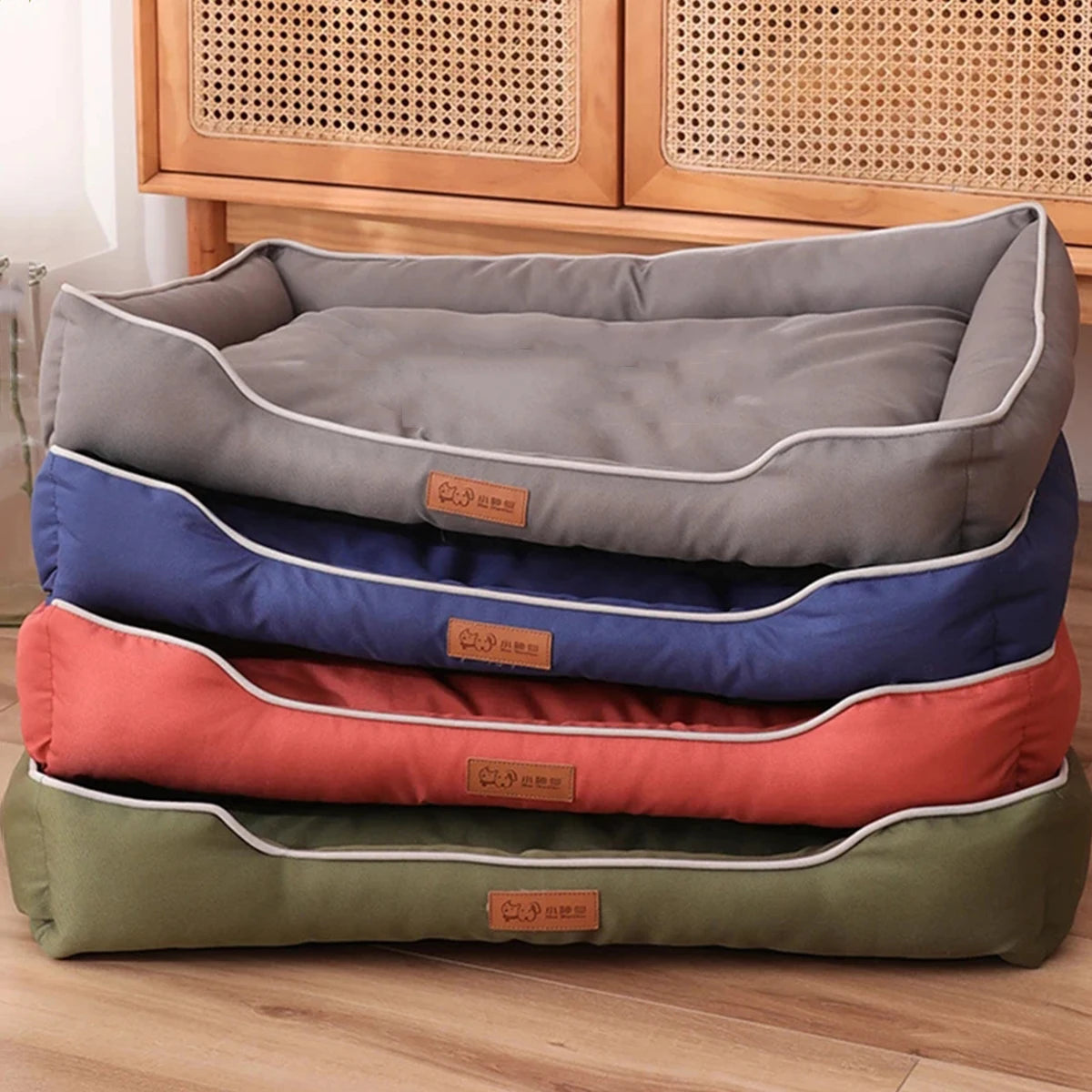 Four Season Square Dog Bed For Dogs Waterproof, Durable