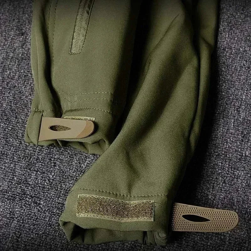 Tactical Waterproof Winter Combat Suit With Soft Shell Fleece