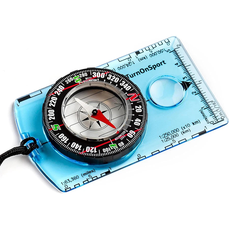 Waterproof Camping Compass for Outdoor Navigation Hiking and Map Reading