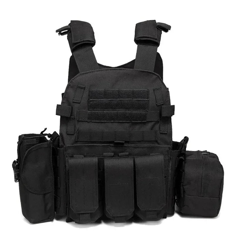 6094 Military Tactical Vest Body Armor Plate Carrier for Airsoft