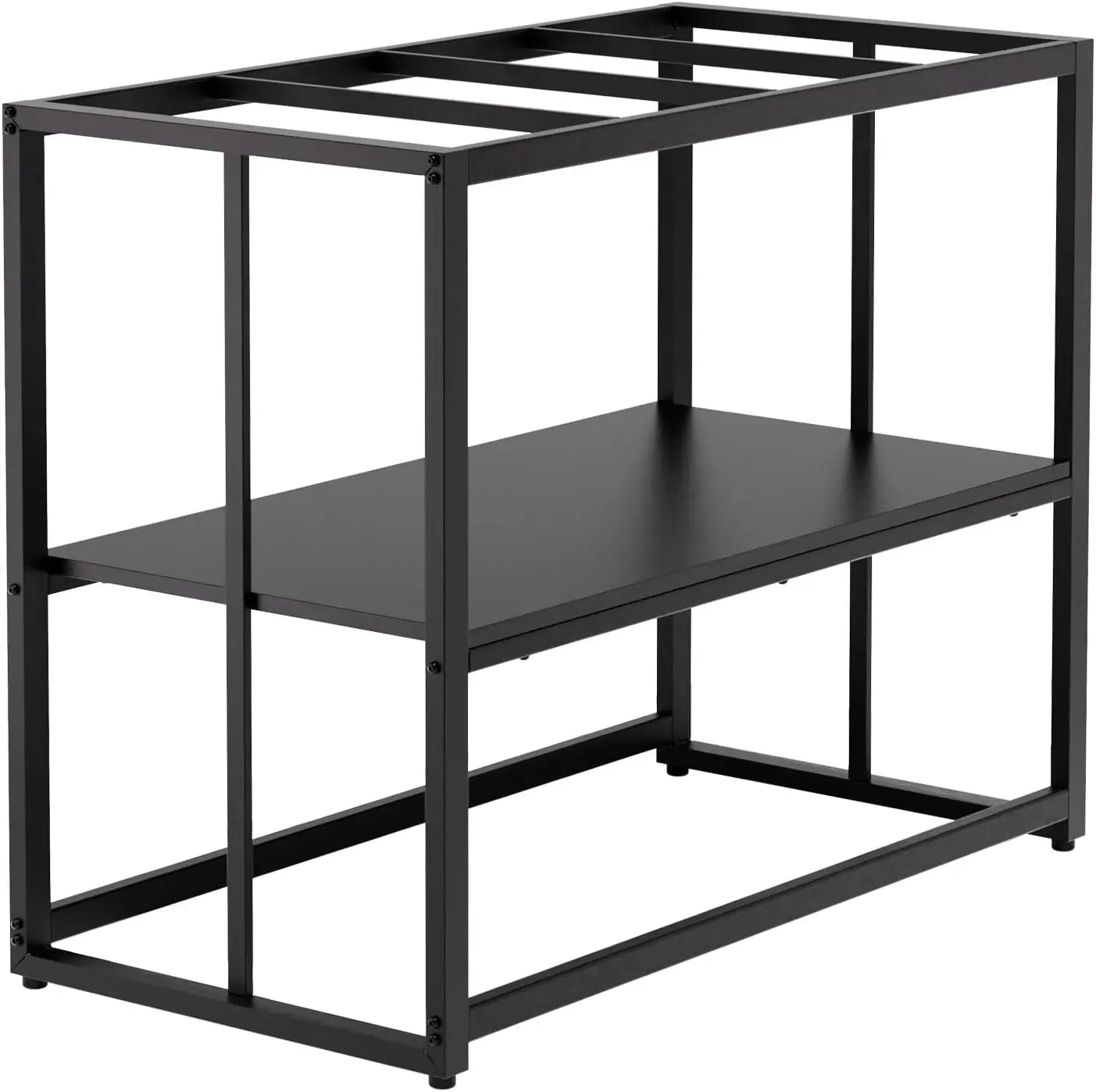 Durable Stainless Steel Aquarium Stand With Dual Layer Design
