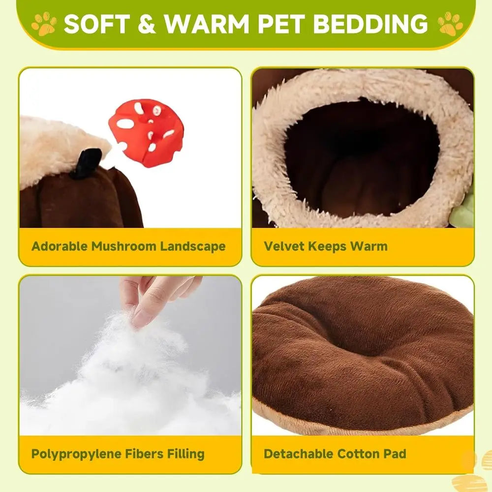 Small Animal Bedding Hideout for Guinea Pigs and Hamsters