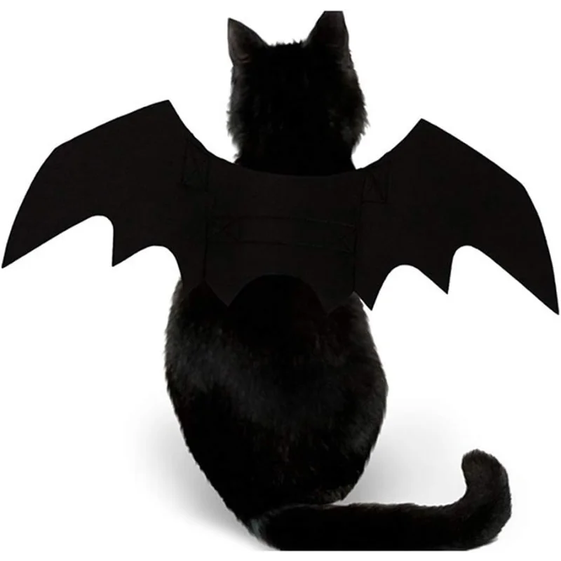 Pet Cat Bat Wings Halloween Costume Accessory For Pets
