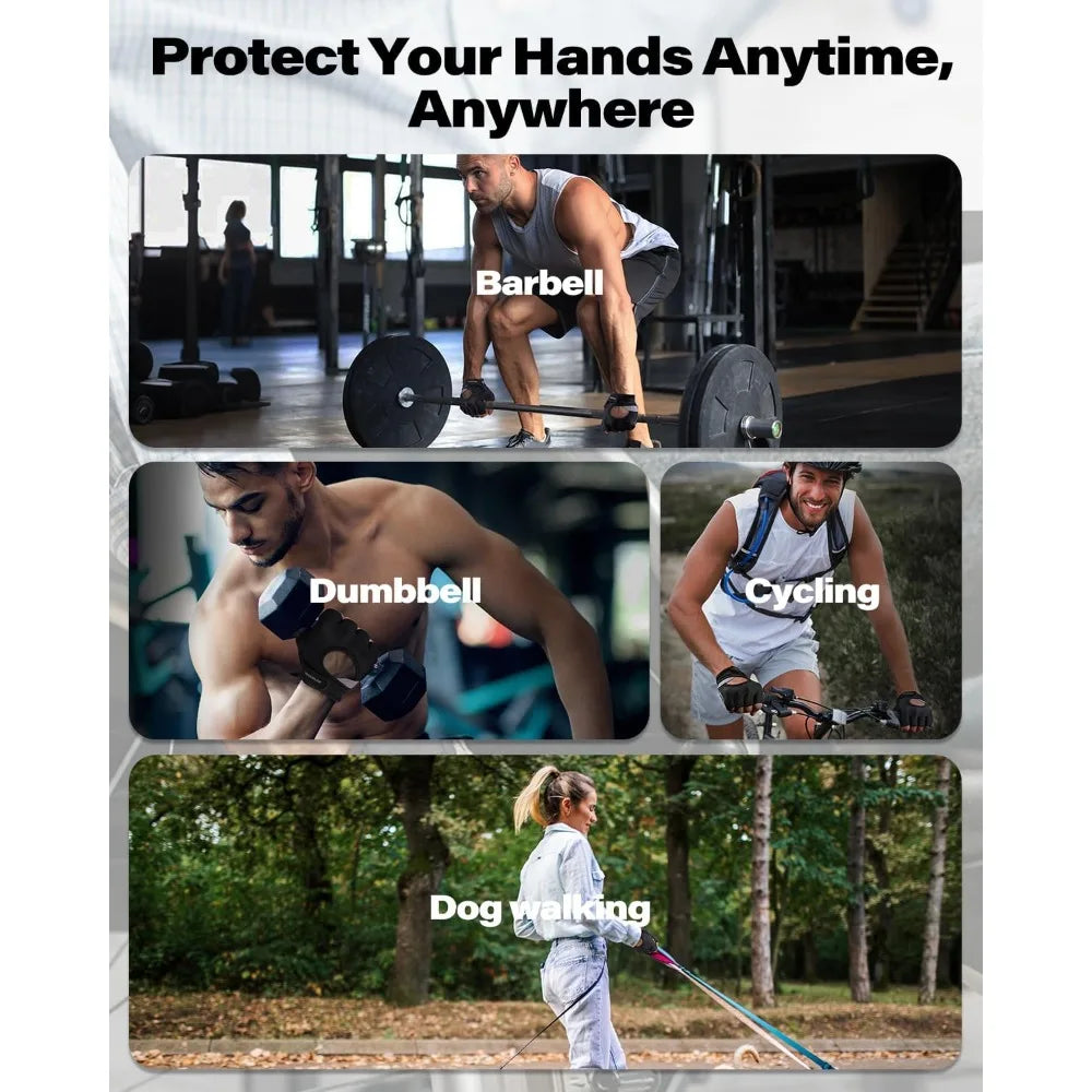 Premium Workout Gloves With Enhanced Grip And Wrist Support For Gym