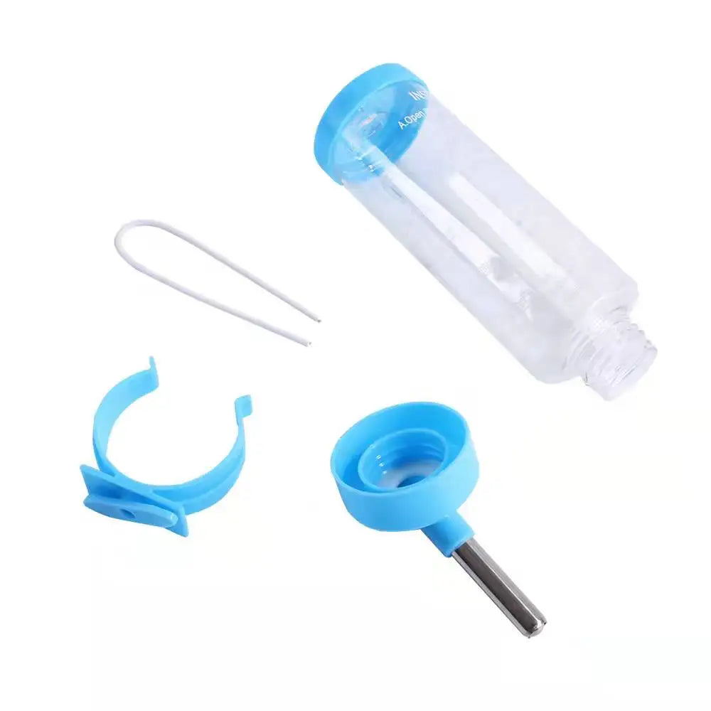 Plastic Hamster Drinker Water Bottle Dispenser Hanging For Small Pets