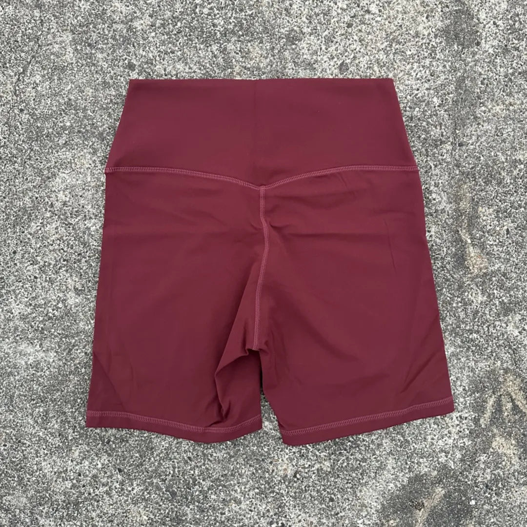 Women High Waist Yoga Shorts With Pocket For Fitness Training
