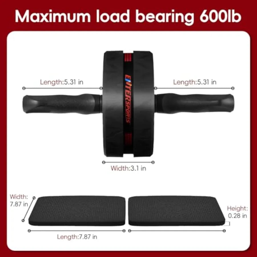 Ab Roller Wheel Designed For Abs Workout With Knee Pads
