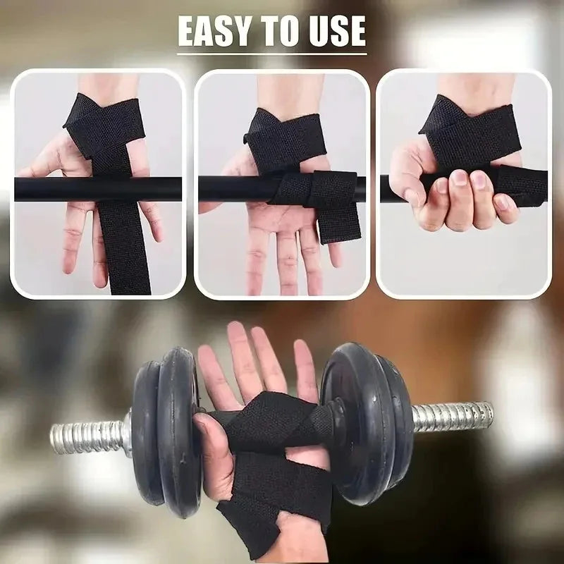 Weightlifting Wrist Straps Non Slip Grip for Gym Training