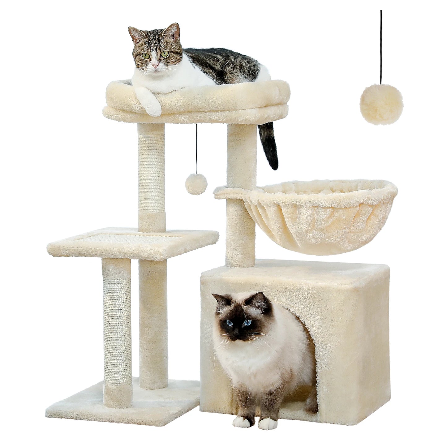 Premium PAWZ Road Cat Tree Tower With Scratching Posts