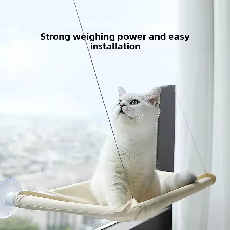 Winter Cat Window Hanging Hammock Bed With Suction Cup Mount All Seasons