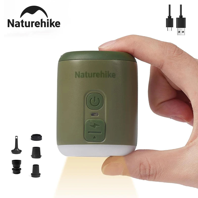 Naturehike Multi Function Air Pump For Inflatable Mat Portable Camping