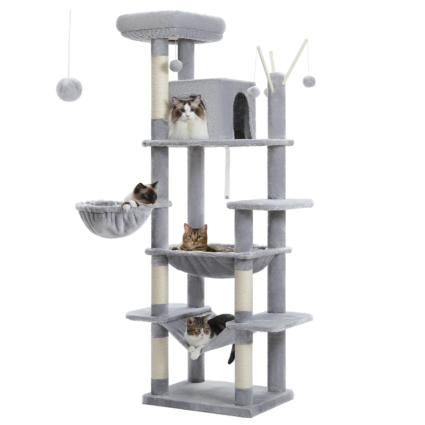 PAWZ Road Cat Tree Tower For Indoor Cats