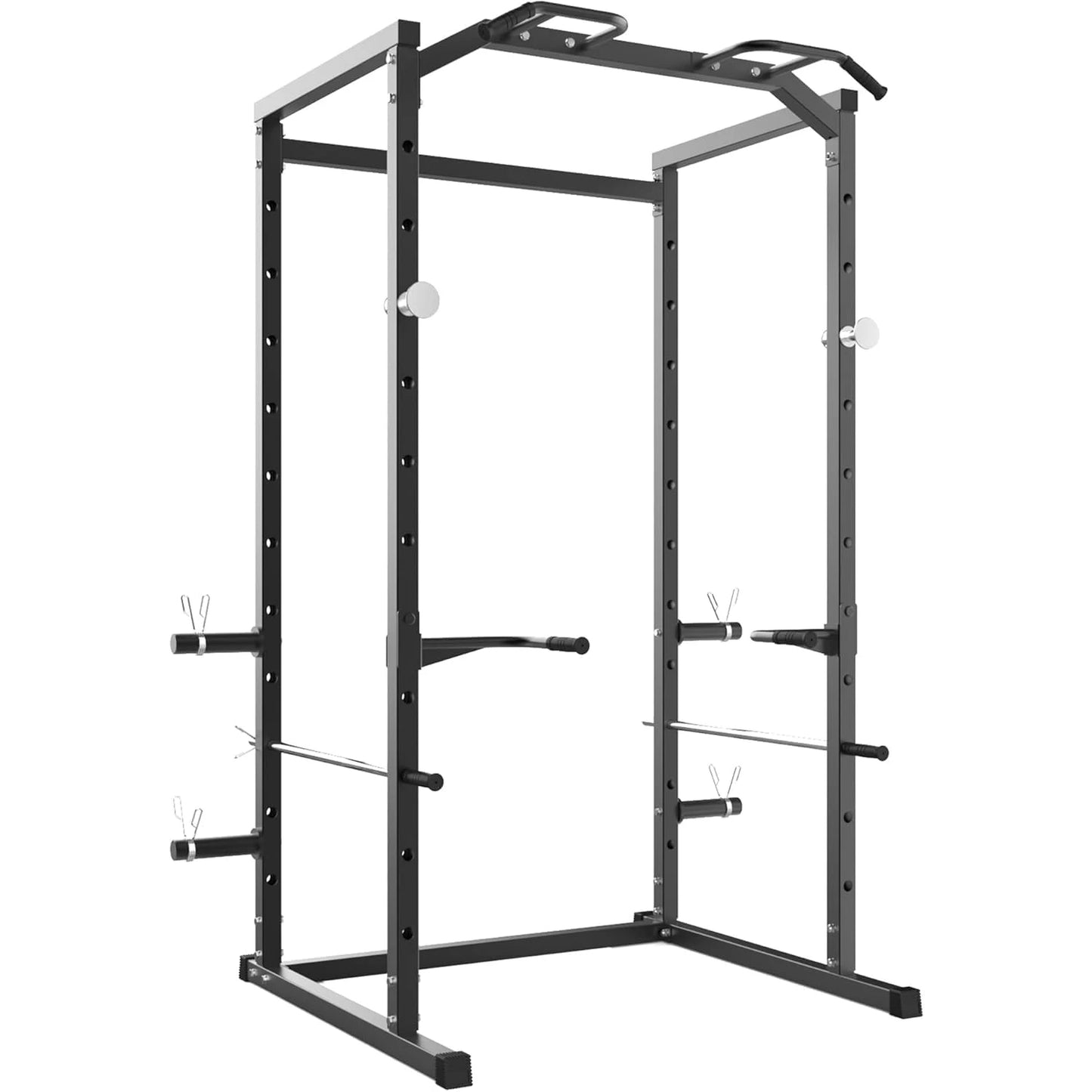 HiMISS Power Cage 1100 Lbs Multi-Functional Rack With Pull-Up Bar