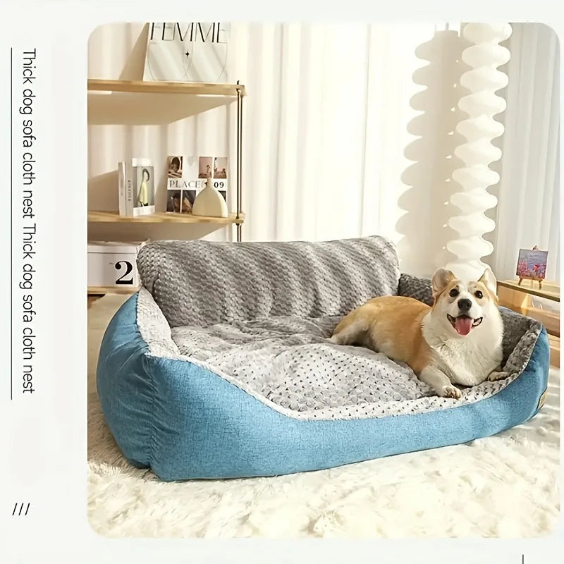 BOFNL Dog Sofa Bed Soft Comfort Mattress For All Seasons