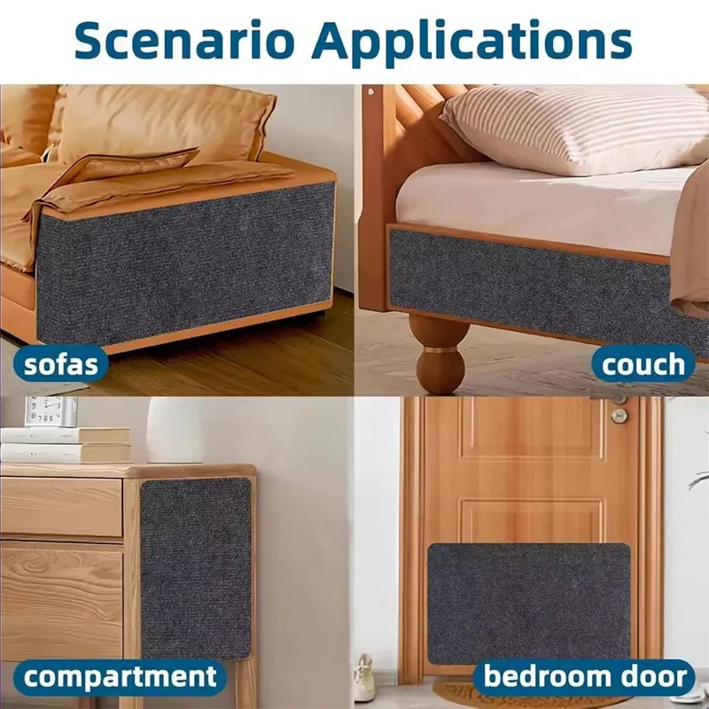 Cat Scratcher Sofa Protector Self Adhesive Scratch Pad Mat