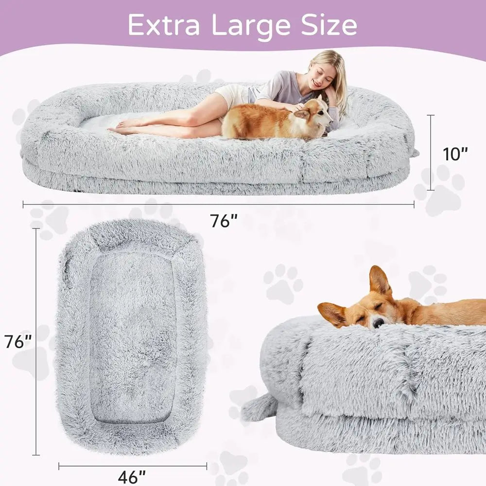 Orthopedic Dog Bed With Removable Cover
