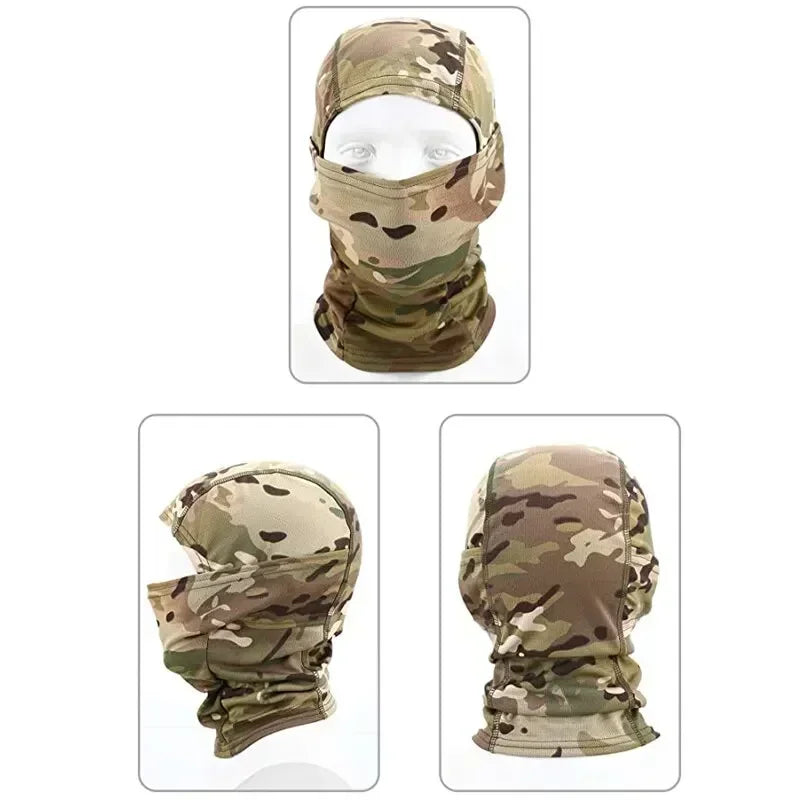 Tactical Camouflage Balaclava Full Face Mask For Outdoor Activities