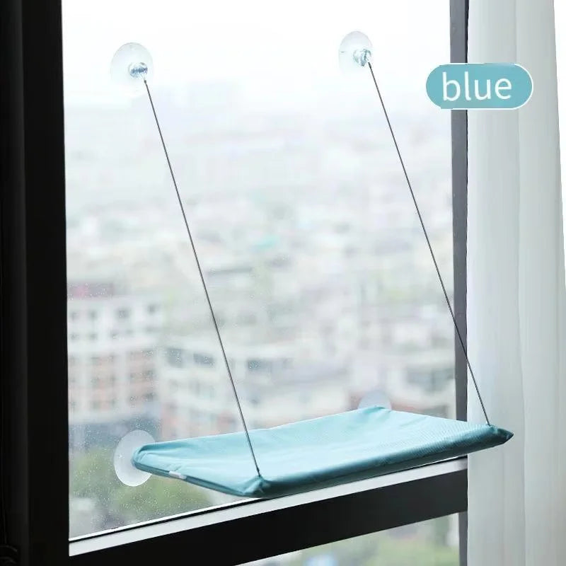 Winter Cat Window Hanging Hammock Bed With Suction Cup Mount All Seasons