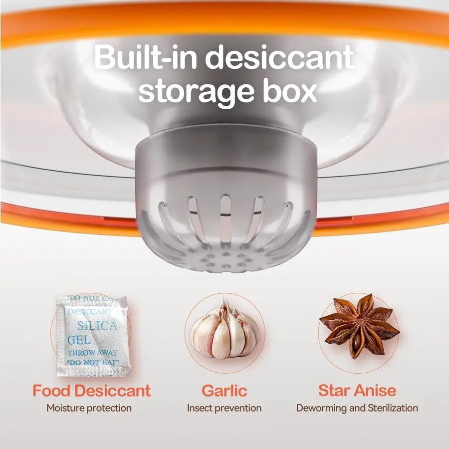 XMSJ Airtight Pet Food Storage Container For Dry Food