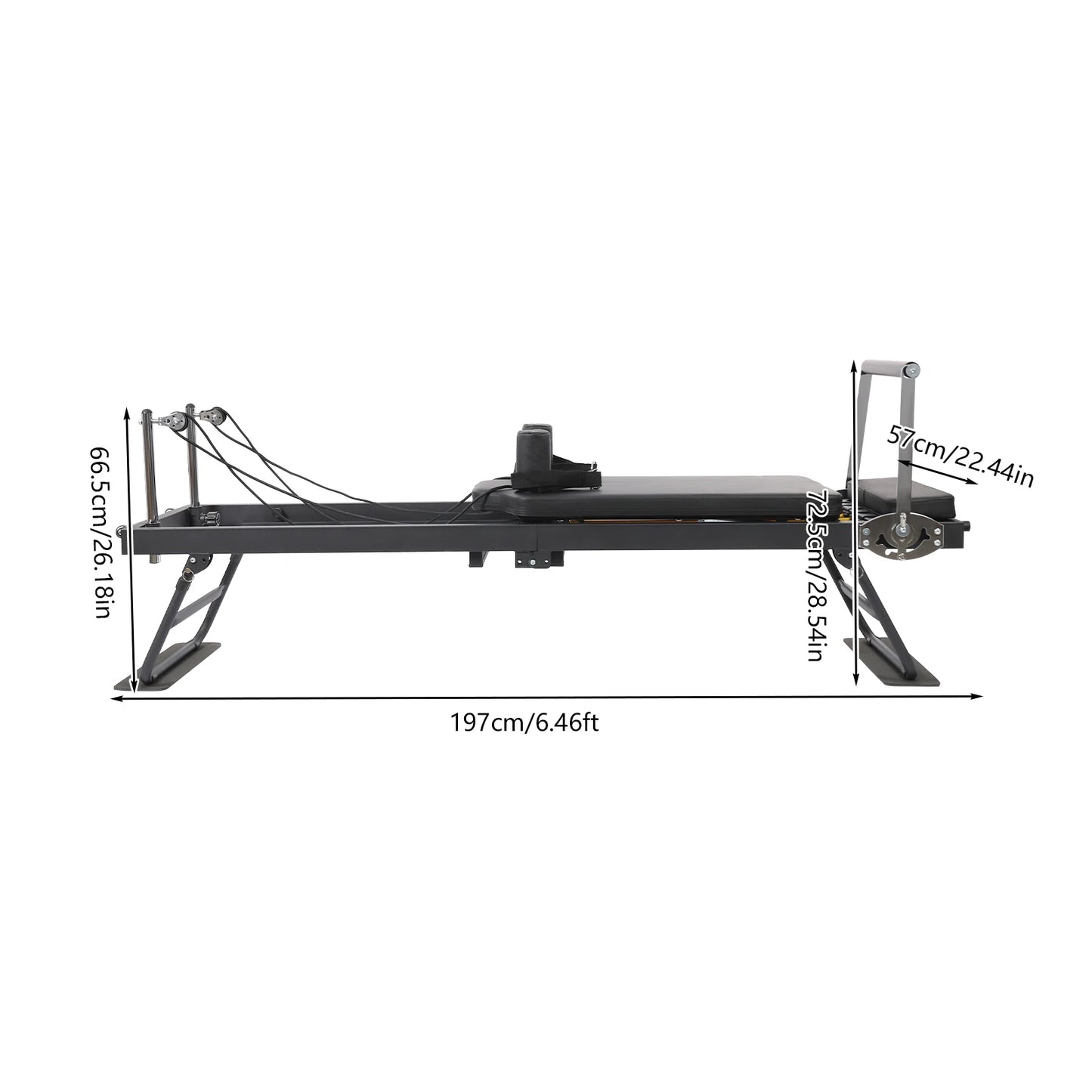 Pilates Rollaway Bed Performer Machine For Yoga And Core Training