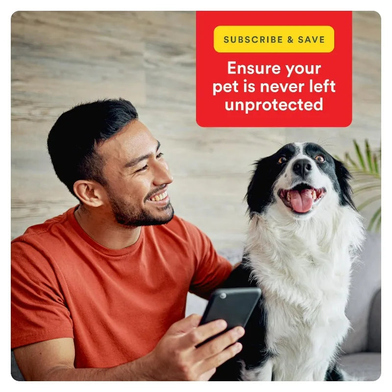 Flea And Tick Prevention For Dogs Waterproof Topical Drops 2 Month Supply