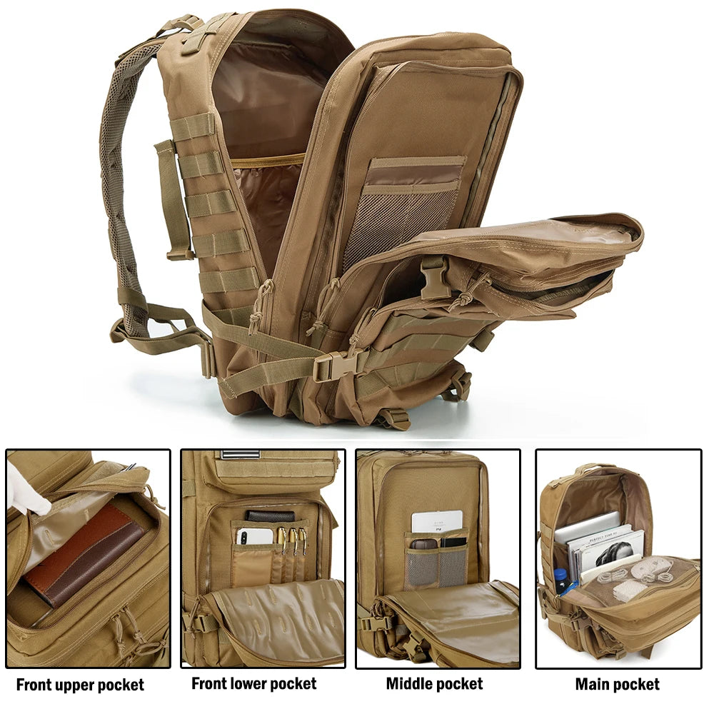 ReFire Gear Tactical Backpack Outdoor Hiking Molle Pack