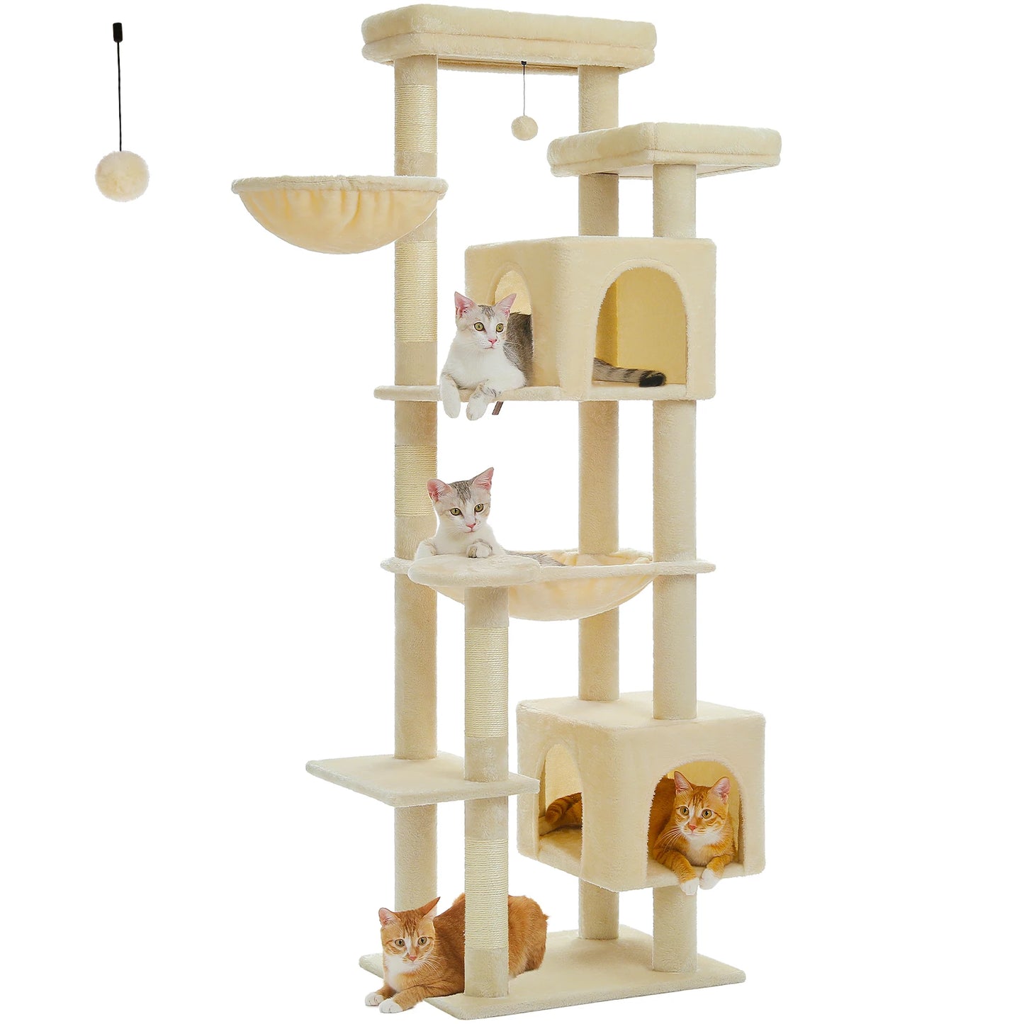 PAWZ Road Cat Tree Tower For Indoor Cats